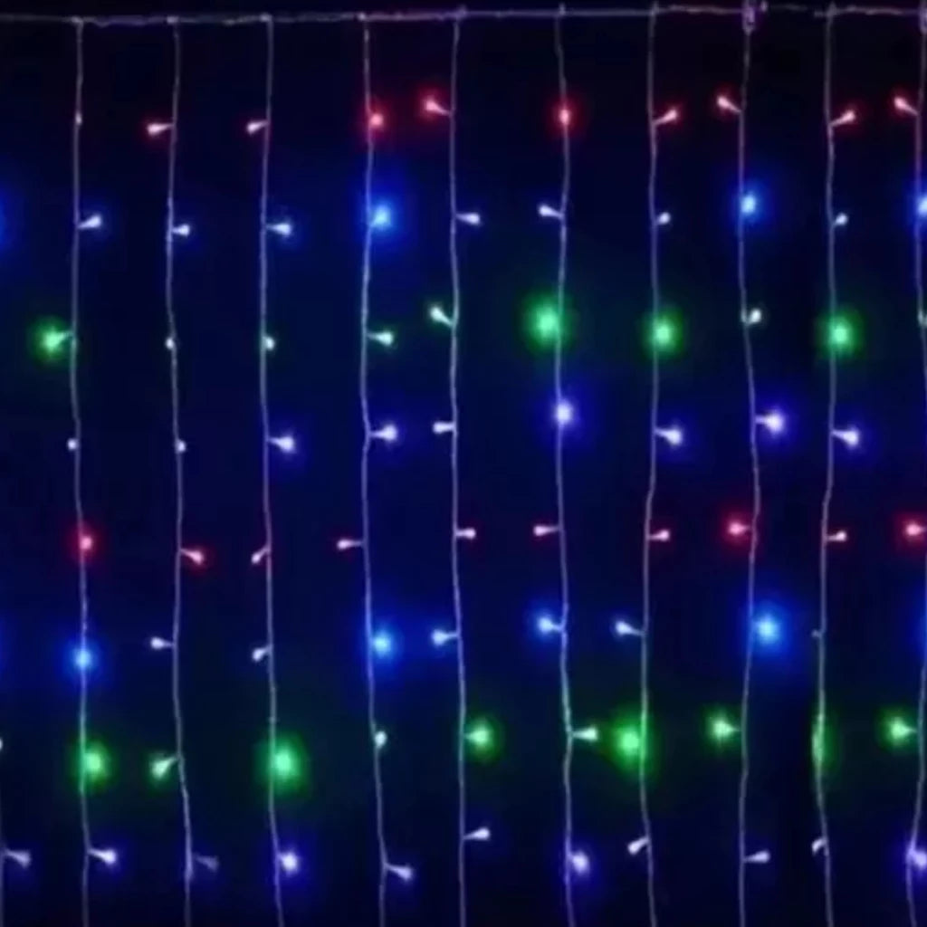 Cortina 800 Led 5x2 Multicolor