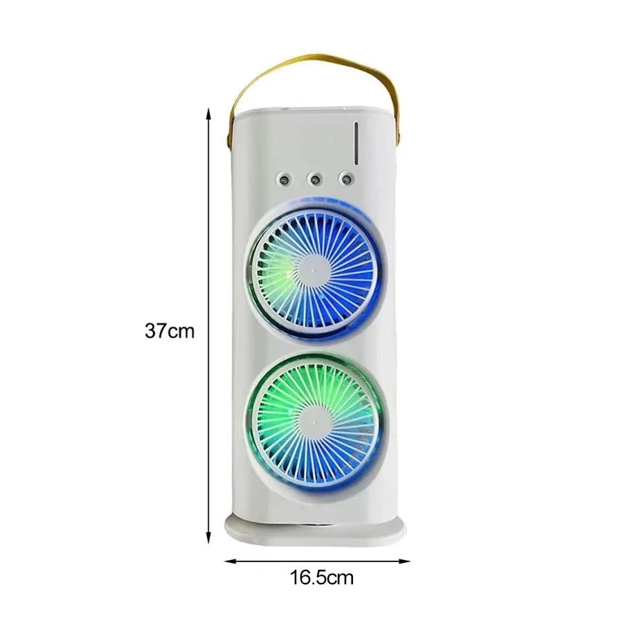 Ventilador-Humidificador En Torre Dúo